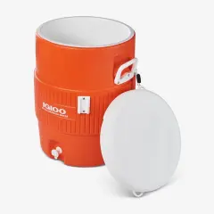IGLOO hladilni sod za tekočino s podajalnikom kozarcev 37,9L,oranžna