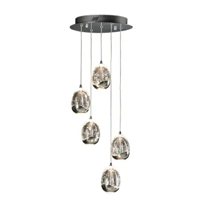 LED obeska za LED ROCIO 5, D30, Chrome