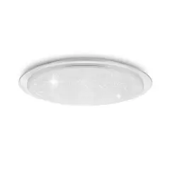 Asalite LED stropna svetilka LINDA 36W 3000K 3240 lumnov okrogla učinek zvezdic/bleščic