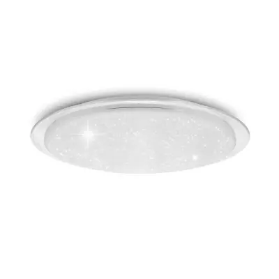 Asalite LED stropna svetilka LILY 48W 3000K 4320 lumnov okrogla učinek zvezdic/bleščic