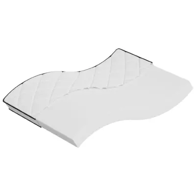 vidaXL Vzmetnica iz pene srednje mehka 140x200 cm