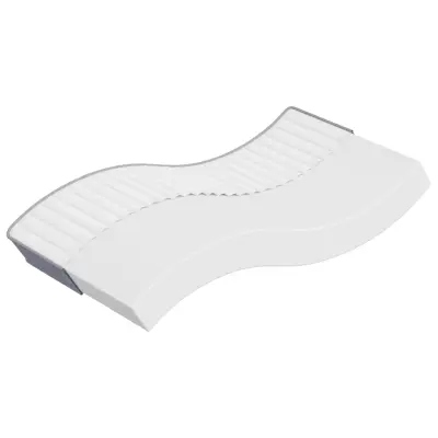 vidaXL Vzmetnica iz pene srednje mehka 100x200 cm