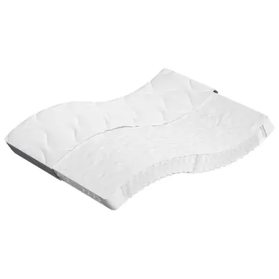 vidaXL Vzmetnica z žepkastim vzmetenjem srednja 140x190 cm