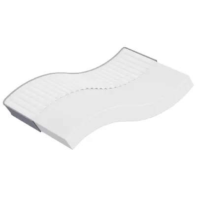 vidaXL Vzmetnica iz pene srednje mehka 120x200 cm