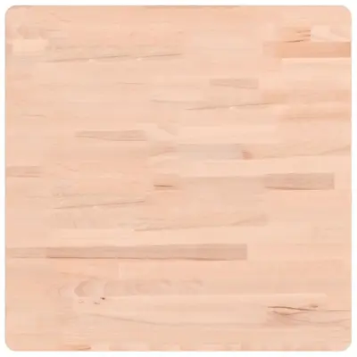 vidaXL Mizna plošča 60x60x4 cm kvadratna trdna bukovina