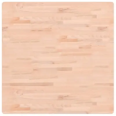 vidaXL Mizna plošča 90x90x4 cm kvadratna trdna bukovina
