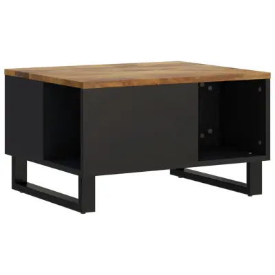 vidaXL Klubska mizica 60x50x35 cm trden mangov les