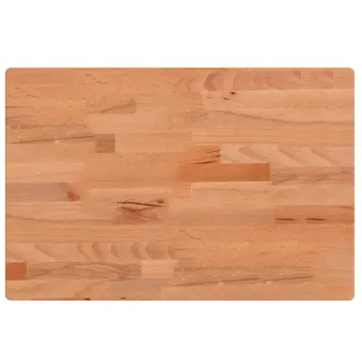 vidaXL Mizna plošča 60x40x4 cm pravokotna trdna bukovina