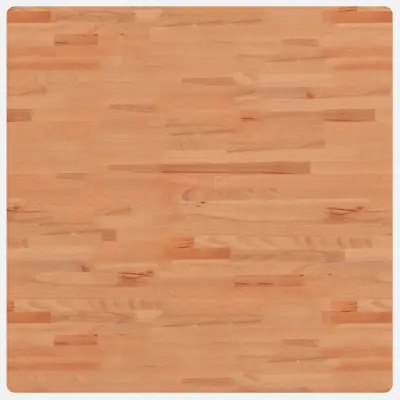 vidaXL Mizna plošča 90x90x4 cm kvadratna trdna bukovina