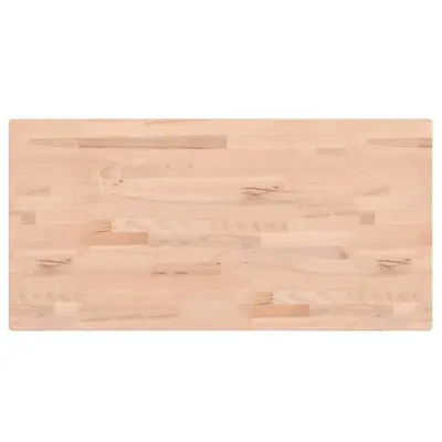 vidaXL Mizna plošča 80x40x1,5 cm pravokotna trdna bukovina