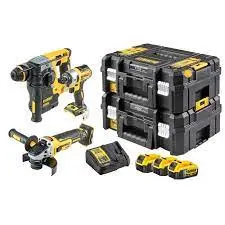 SET 3 ORODIJ XR 18V 3X5,0 Ah TSTAK