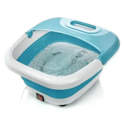 Masaža za noge FIRST 450W, infra, zložljiva, modra