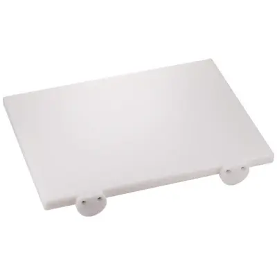 Deska za rezanje z zatiči Professional 53x32,5x2cm / pravokotna / bela / pvc