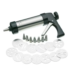Testomat z nastavki / 22-delni / inox, pvc