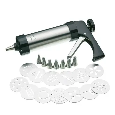 Testomat z nastavki / 22-delni / inox, pvc