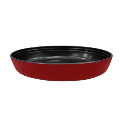 Pekač Bor 35x24xh6cm / rdeč / borosilikatno steklo, non-stick