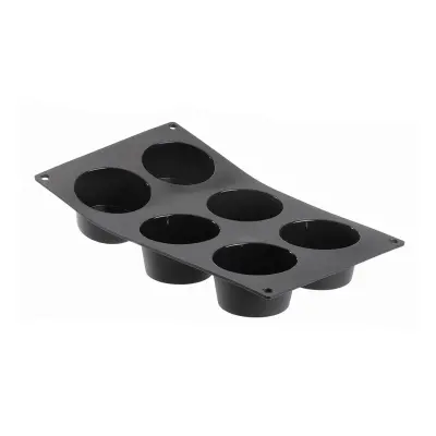Moul Flex pekač 6-delni muffins 17,5x30cm / silikon