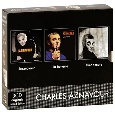AZNAVOUR CHARLES - JAZZNAVOUR/LA BOHEME/HIE ENCORE - 3CD