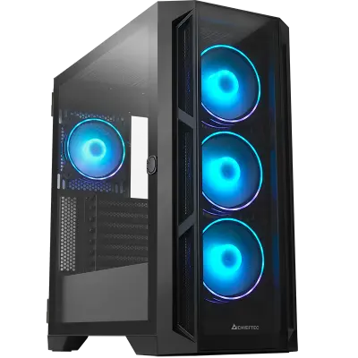 Chieftec APEX USB3.2 Gen2 ATX A-RGB ohišje, črno