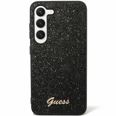 Ovitek GUESS GUHCS24SHGGSHK, Samsung Galaxy S24, črn