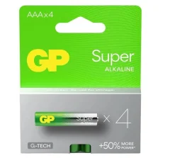 Baterija alkalna GP SUPER G-TECH R3 AAA 1.5V, 4kom