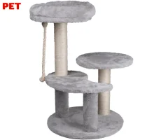 Pet Toys mačje drevo in praskalnik za mačke, 3 nivoji