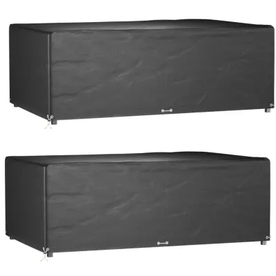 vidaXL Prevleka za vrtno pohištvo 2 kosa 213x132x75 cm pravokotna
