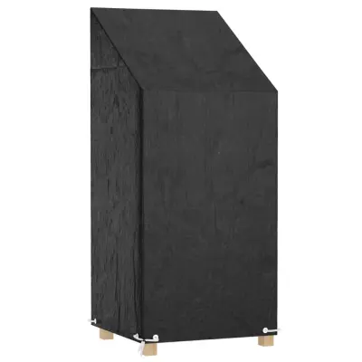 vidaXL Prevleka za vrtne stole 8 obročkov 65x65x110/150 cm polietilen