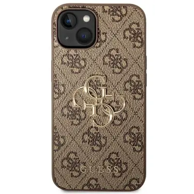 Ovitek GUESS GUHCP14S4GMGBR, Iphone 14, rjav