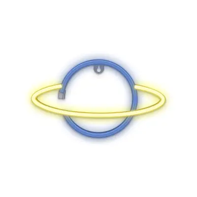 Neon LED luč - saturn