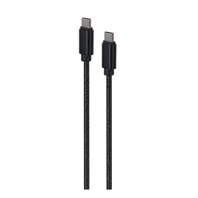 Kabel Cablexpert USB-C na USB-C 60W 1,8m črn