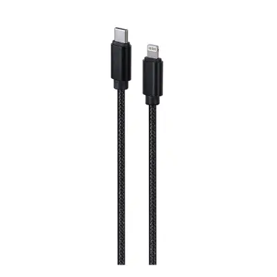 Kabel Cablexpert USB-C na 8-pin Lightning 20W 1,8m črn