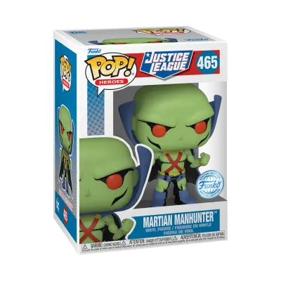 FUNKO POP HEROES: JUSTICE LEAGUE - MARTIAN MANHUNTER SP figura