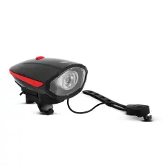 LED polnilna sprednja svetilka za kolo z elektronsko hupo 120 dB 400 mAh 450lm  IP55