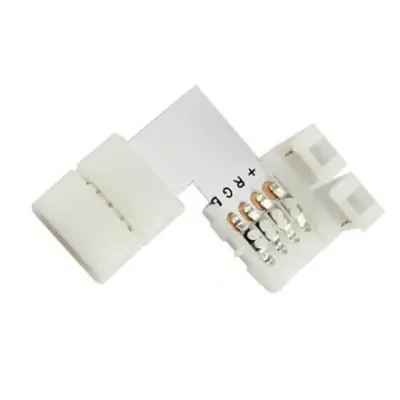 LED kotni konektor za RGB LED trak (10mm)