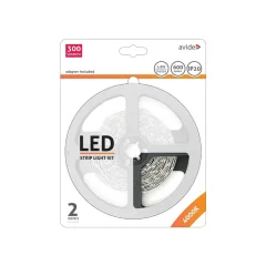 Komplet LED trak 12V 4.8W 60LED 4000K IP20 2m + napajalnik