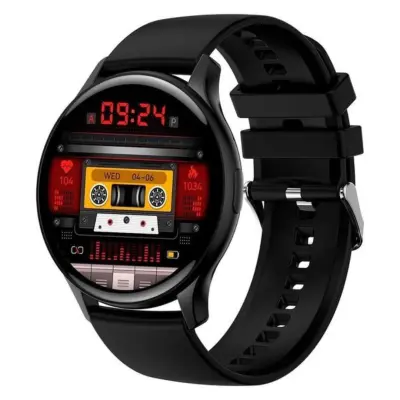 Pametna ura z 1,43” AMOLED zaslonom in bletooth funkcijo klica IP68 črna