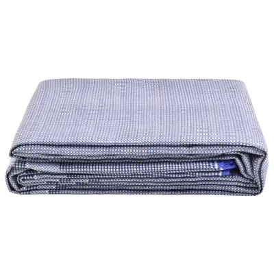vidaXL Preproga za šotor 250x200 cm modra
