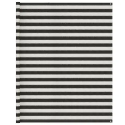 vidaXL Preproga za šotor 250x600 cm antracitna in bela