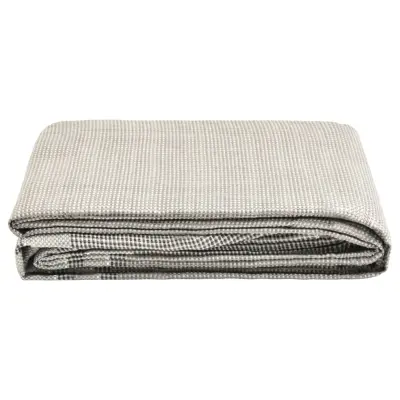 vidaXL Preproga za šotor 650x250 cm temno siva
