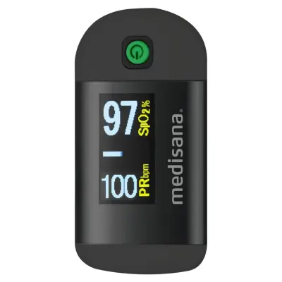 MEDISANA PM 100 črn pulzni oksimeter