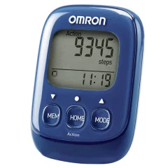OMRON Walking Style IV moder (OMR-HJ-325-EB) Elektronski števec korakov