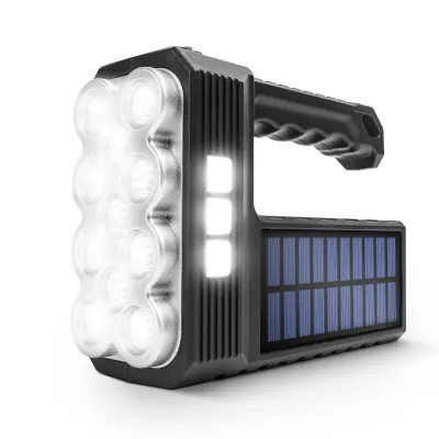 LED solarna polnilna delovna svetilka 1200 mAh 3 + 3W z USB polnjenjem