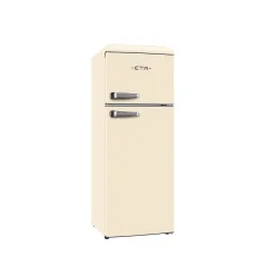 ETA Retro kombinirani hladilnik Storio [E, V: 148cm, H: 170L, Z: 45L, bež]