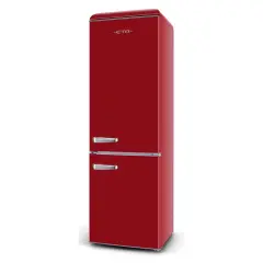 ETA Retro kombinirani hladilnik Storio [E, V: 192cm, H: 216L, Z: 84L, rdeč]