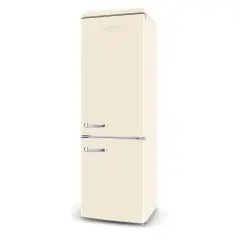 ETA Retro kombinirani hladilnik Storio [E, V: 192cm, H: 216L, Z: 84L, bež]