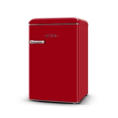 ETA Retro kombinirani hladilnik Storio [E, V: 90cm, H: 92L, Z: 18L, rdeč]