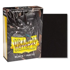 Yugioh Dragon Shield Black Matte ovitki za karte