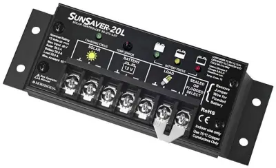Morningstar SunSaver SS-20L 12V solarni krmilnik polnjenja pwm 12 V 140 A Morningstar SunSaver SS-20L 12V regulator polnjenja PWM 12 V 140 A