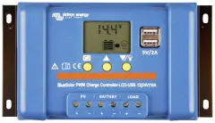 Victron Energy Blue-Solar PWM-LCD&USB solarni krmilnik polnjenja pwm 12 V\, 24 V 10 A